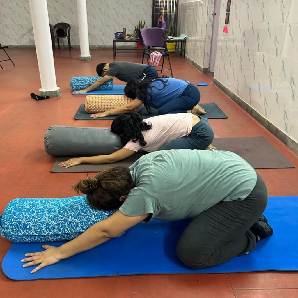 Best Yoga Class in Noida. Top Yoga studio near me. Yoga with Barkha