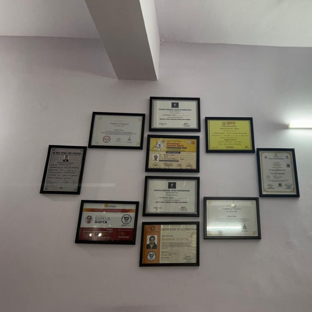 Best Yoga Class in Noida. Top Yoga studio near me. Yoga with Barkha