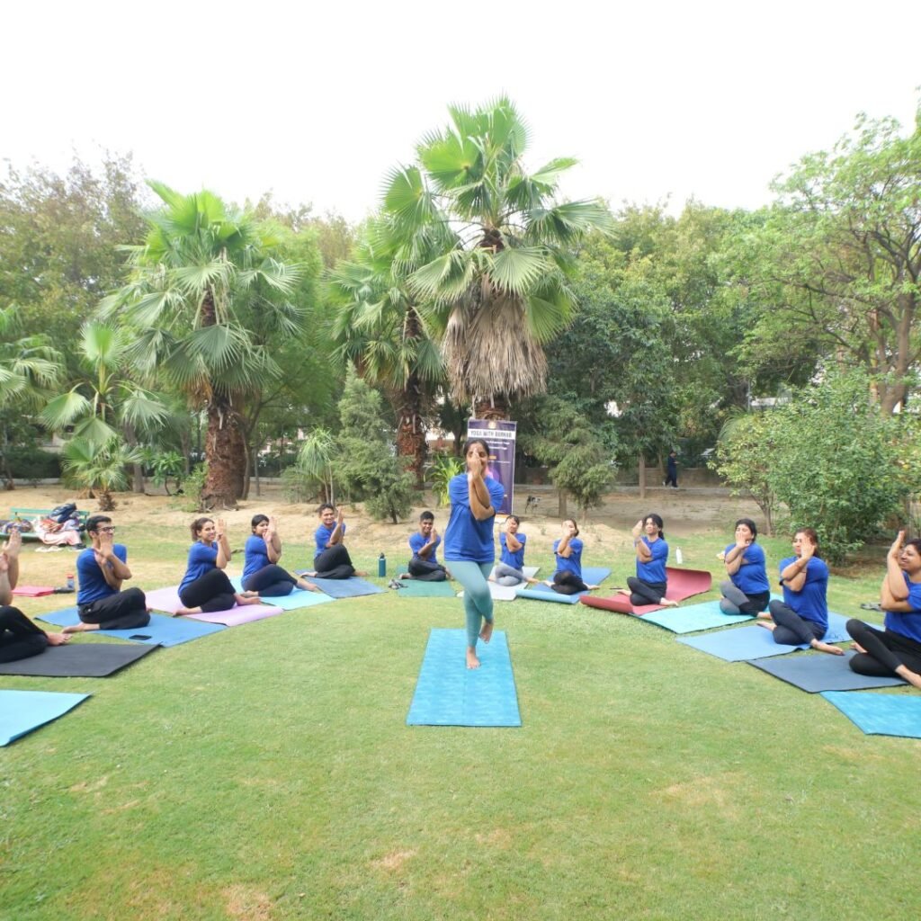 Best Yoga Class in Noida. Top Yoga studio near me. Yoga with Barkha
