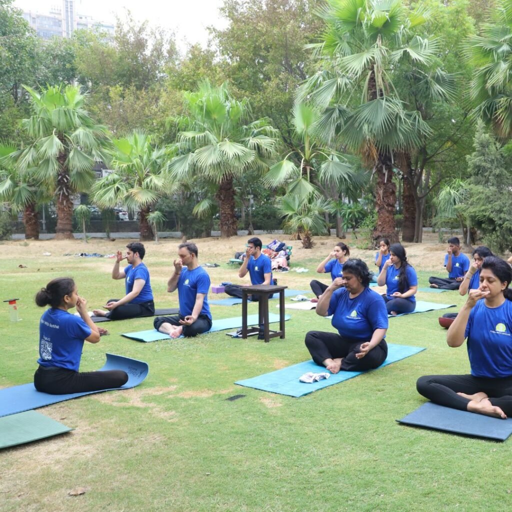 Best Yoga Class in Noida. Top Yoga studio near me. Yoga with Barkha