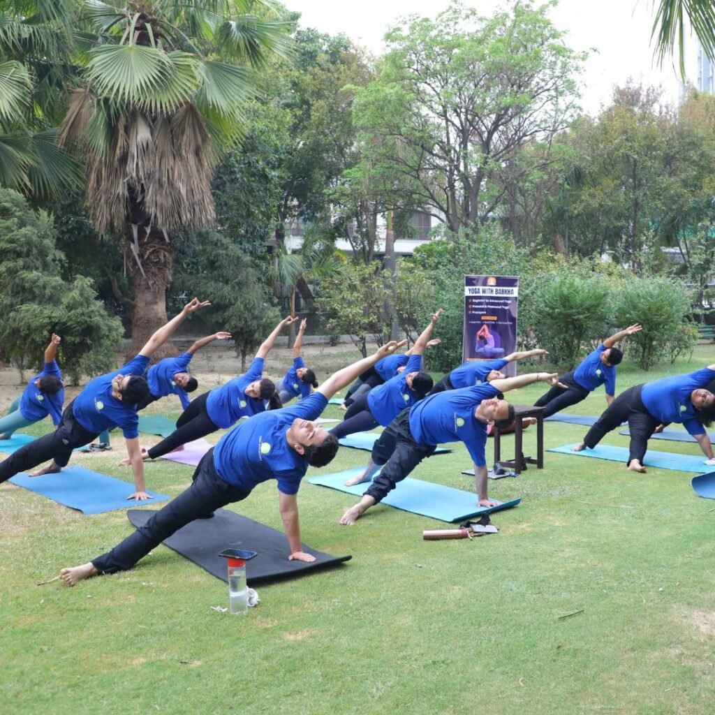 Best Yoga Class in Noida. Top Yoga studio near me. Yoga with Barkha
